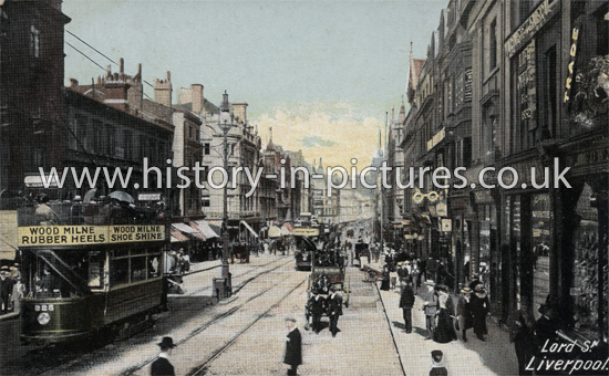 Lord Street, Liverpool. c.1908